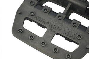 MKS Grafight XX Platform Pedals (Re-issue) - 1/2" - Black