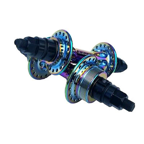 TNT Derringer Sealed BMX Flip/Flop Freewheel Hubset - 36h - 3/8" axle - Oil Slick