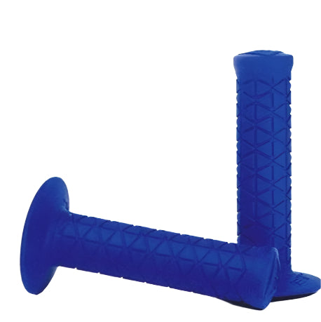 AME Triangle BMX grips - Blue - USA Made