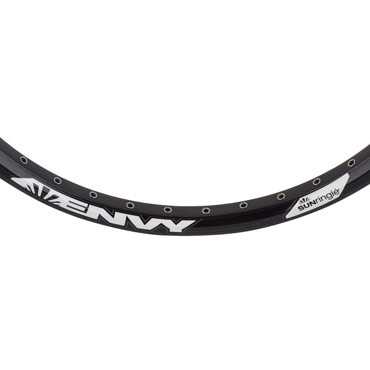 20" (406mm) Sun Ringle Envy Front Rim - 36H - Black