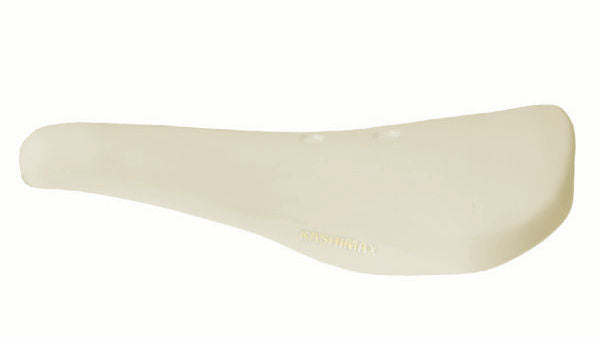 Kashimax RS Railed Saddle / Plastic Seat - White - Made in Japan