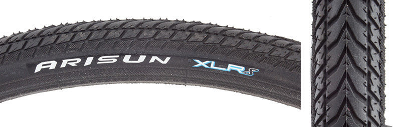 20x1-1/8 Arisun XLR8 BMX Race tire - 85psi - Black