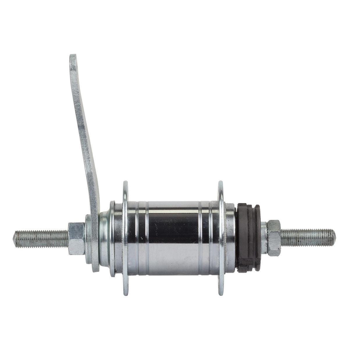 Coaster Brake Rear Hub - Chrome - 28h - 3/8" axle - by KT