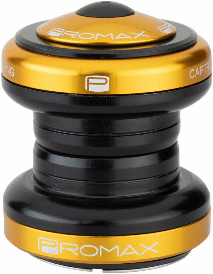 Promax PI-2 Sealed Threadless Headset - 1-1/8" - Gold