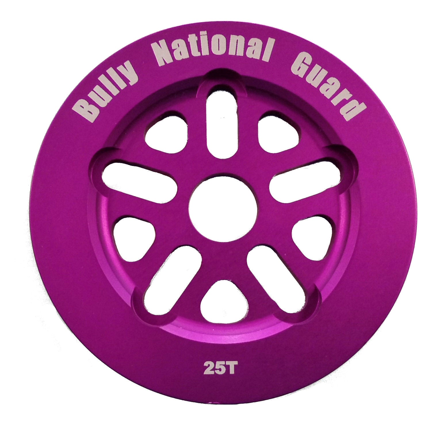 Bully National Guard 25t Sprocket Chainwheel - Purple - USA Made