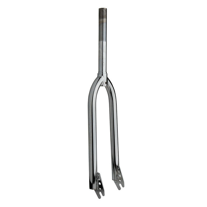 24" BMX 1" Threaded Fork - 3/8" dropouts - Chrome