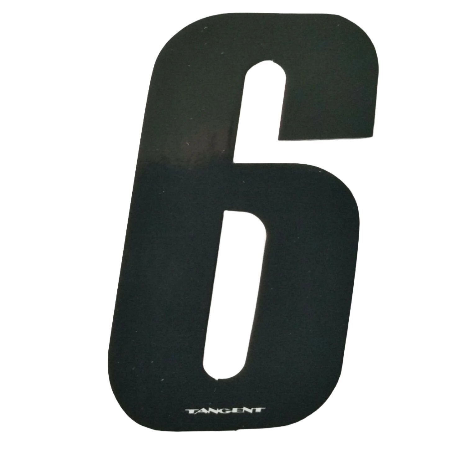 Tangent BMX Numberplate Number - 3" # - Black