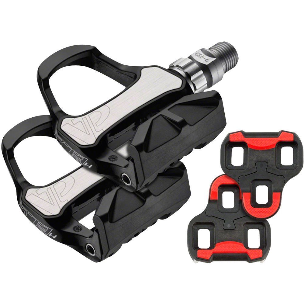 VP R73H Carbon Road Clipless Pedals w/ Cleats - Black