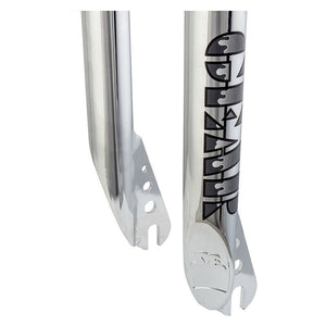 SE Bikes Landing Gear 20" Chromoly BMX Fork - 1-1/8" Threadless - 3/8" - Chrome