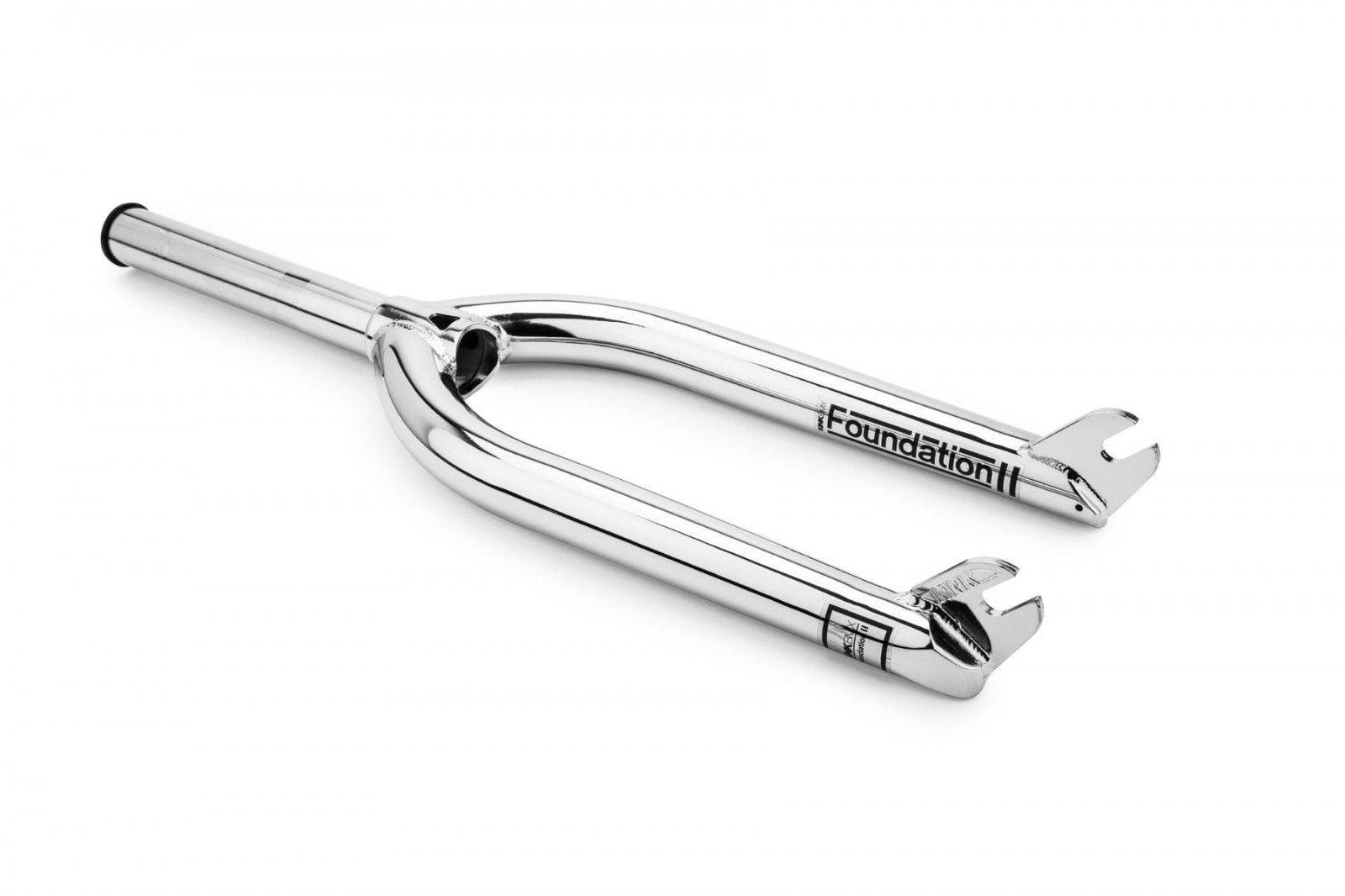 Kink Foundation II BMX Fork - 20" Threadless - 3/8" dropouts - 26mm - Chrome