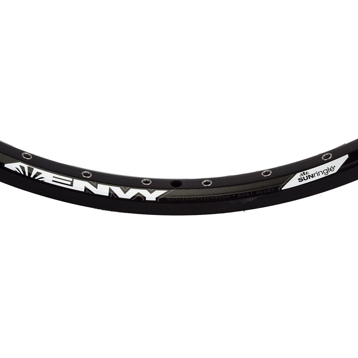 24" Sun Ringle Envy Rear Rim - 36H - Black
