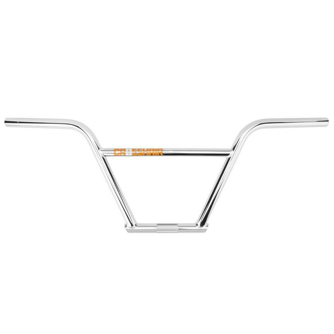 Mission Crosshair 4pc BMX Handlebars 9.5" Chrome / C