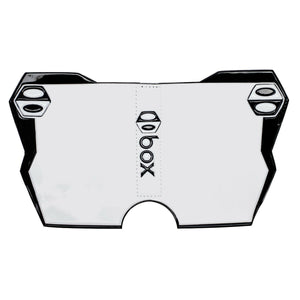 Box Two BMX Side Number Plate - Black/White