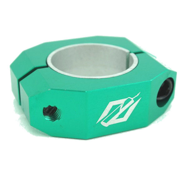 TNT Bicycles Double-Bolt BMX Seat Post Clamp - 31.8mm (1-1/4") & 28.6mm (1-1/8") - Green