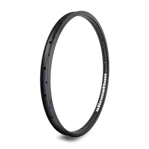 24" Alienation Runaway Aluminum Double Wall BMX Rim - 36h - Black