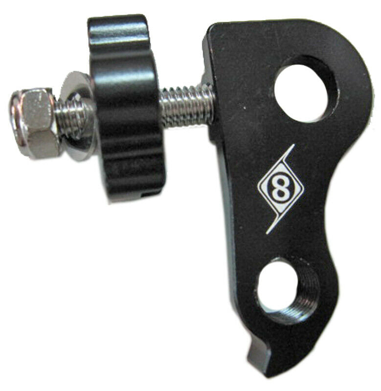 Origin8 3/8" BMX Derailleur Hanger & Chain Tensioner - Black