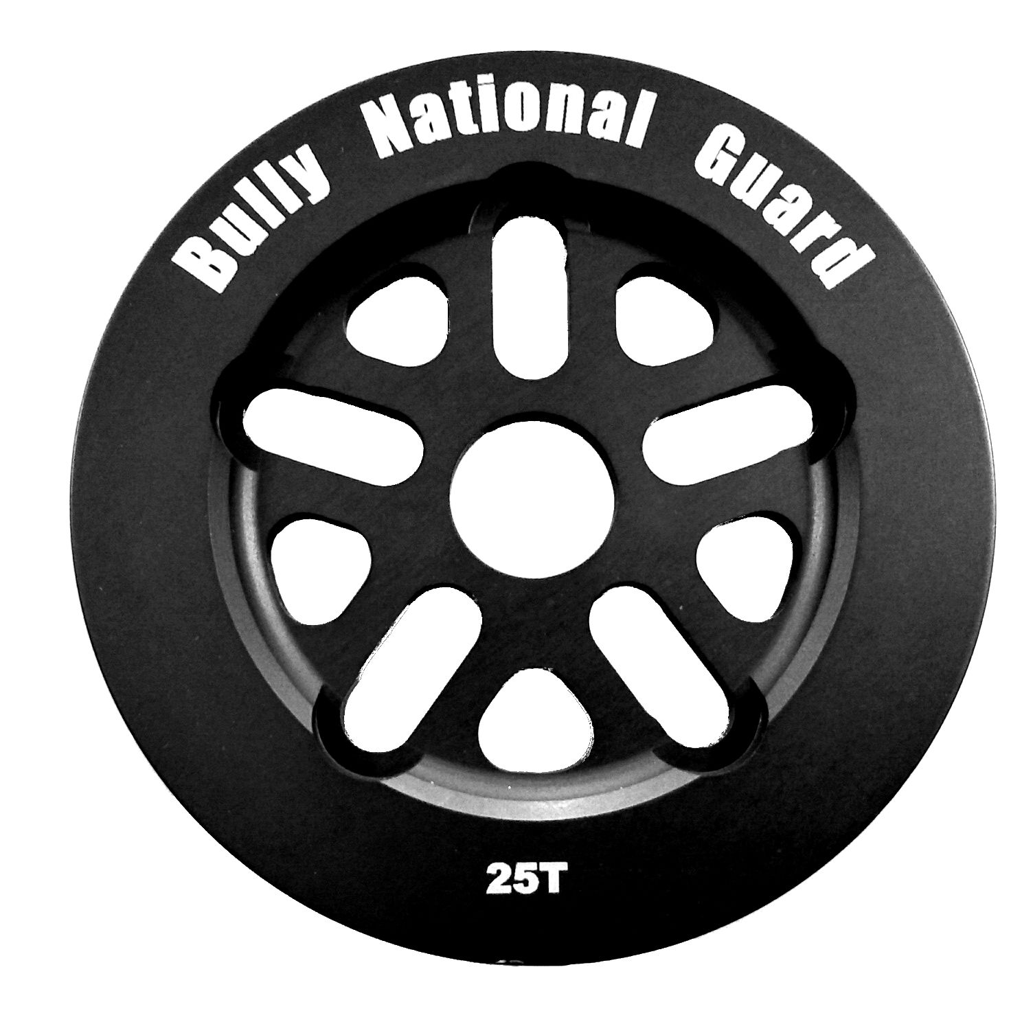 Bully National Guard 25t Sprocket Chainwheel - Black - USA Made
