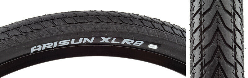 24x1.75 Arisun XLR8 BMX Race Tire - Black
