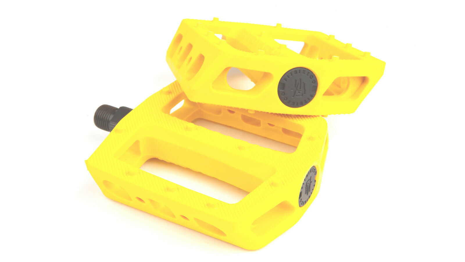 Fit PC BMX Platform Pedals - Yellow - 9/16"