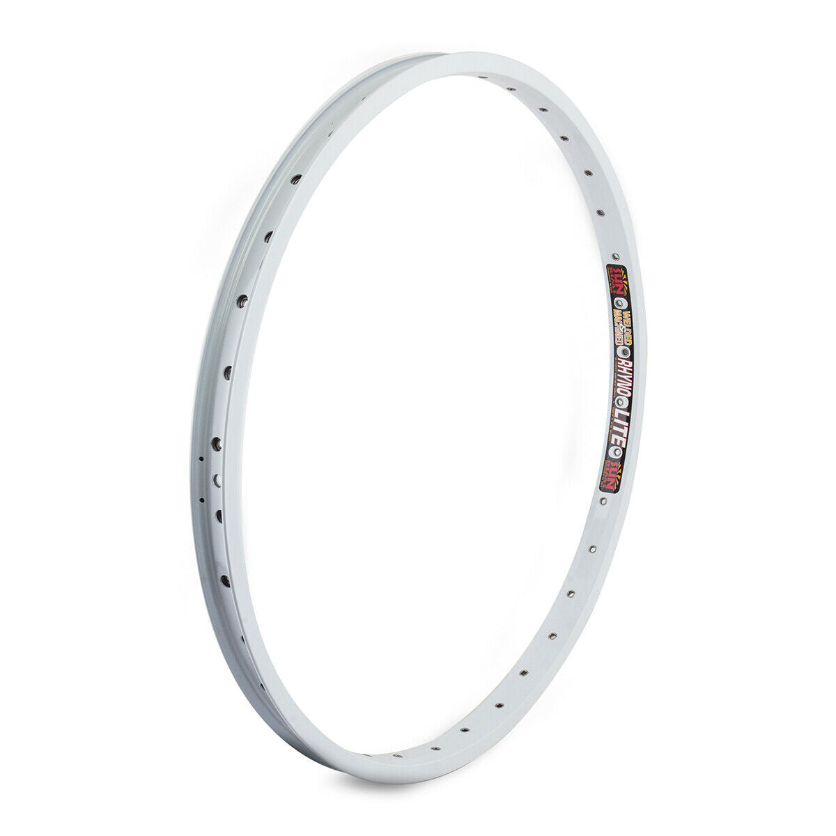 24" Sun Rhyno Lite XL Double Wall BMX Rim - 36H - Front / Disc - White