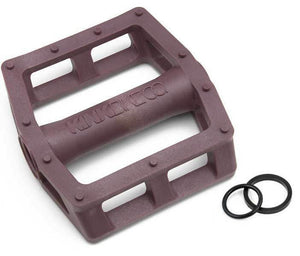 Kink BMX Senec Platform Pedals -  9/16" - Nightshade