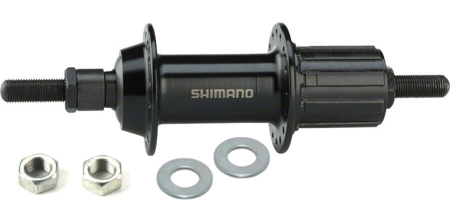 Shimano TX500 8-speed Rear Hub Black - 32h - 10mm nutted axle