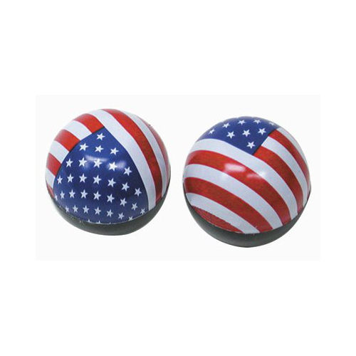 Trik Topz US Flag Valve Caps - Pair