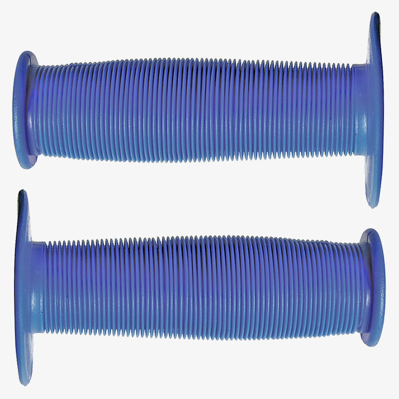 Turbo-Style BMX grips - Mushroom/Toadstool - Blue
