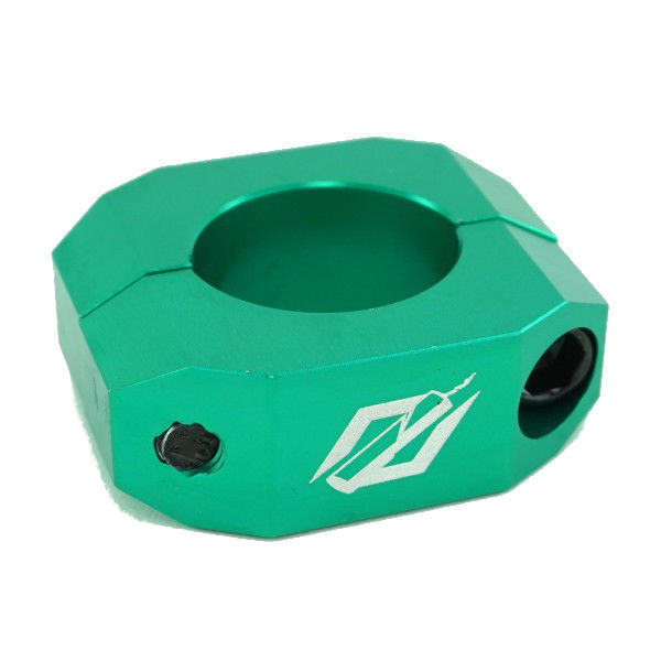 TNT Bicycles Double-Bolt BMX Seat Post Clamp - 25.4mm - 1" - Green