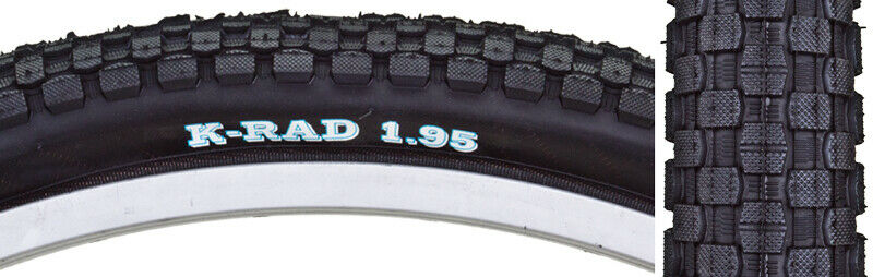 26x1.95 Kenda K-Rad BMX tire - Black