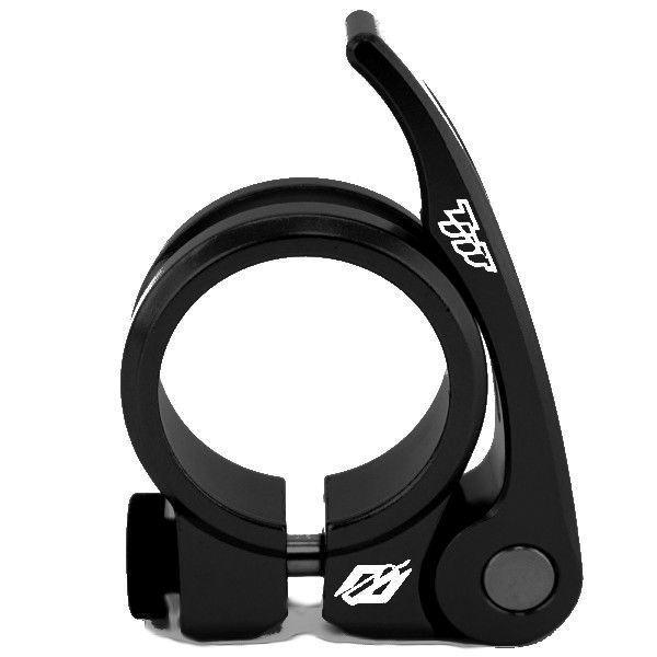 TNT Bicycles BMX Quick-Release Seat Post Clamp - 31.8mm - 1-1/4" - Black