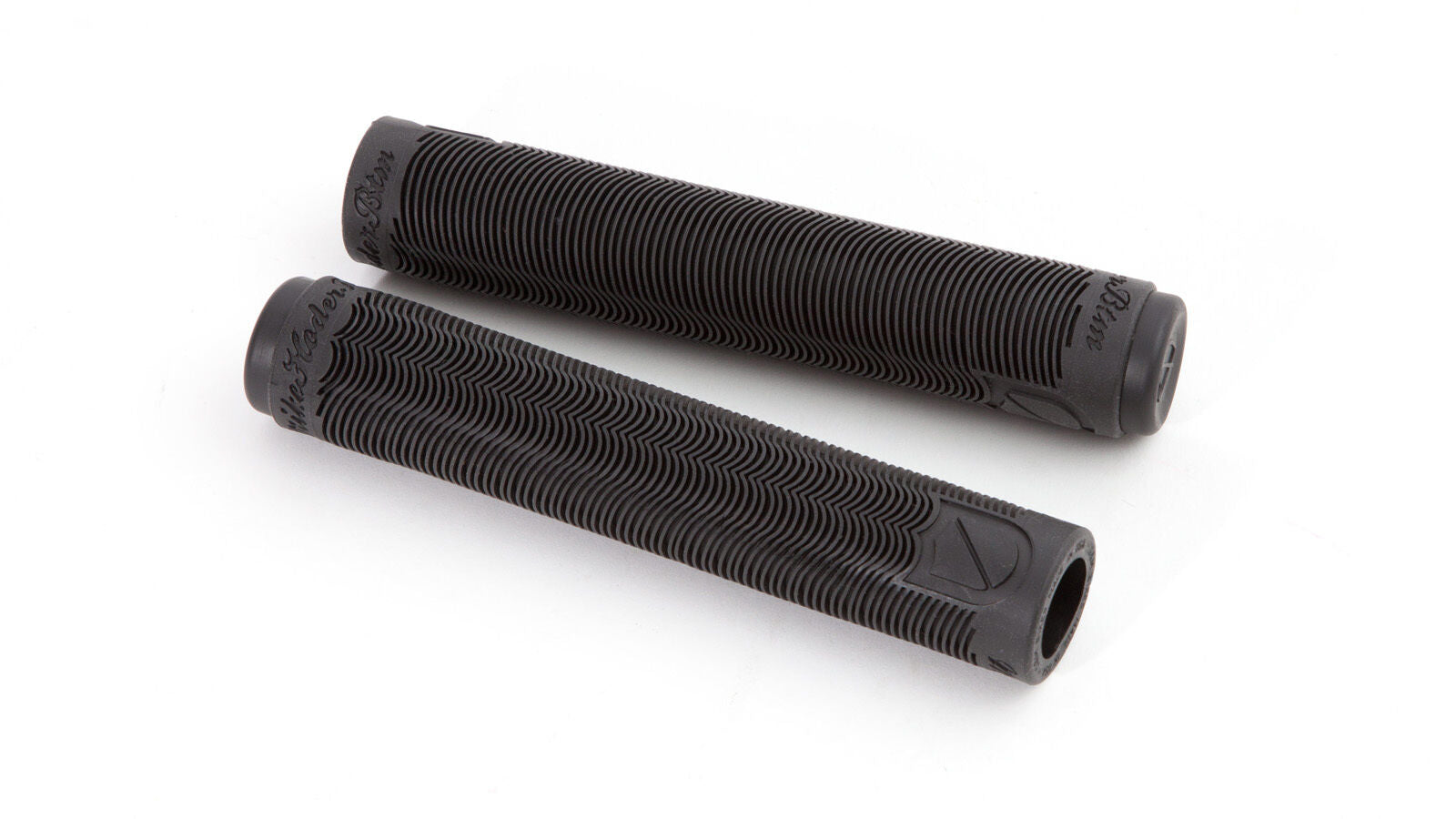 S&M BTM Hoder Flangeless BMX grips - Black - USA Made