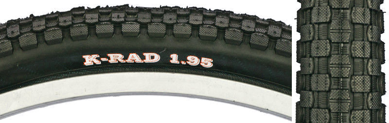 20x1.95 Kenda K-Rad BMX tire - Black