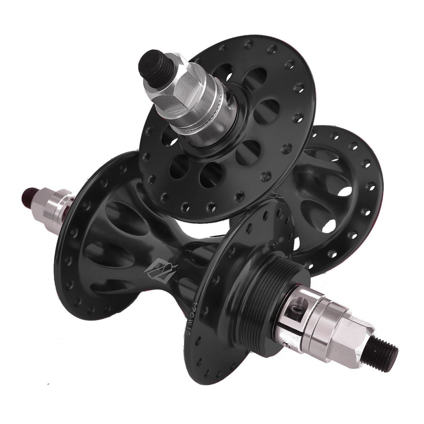 TNT Revolver 1st Gen Repop Sealed BMX Freewheel Hubset - 36h - 3/8 axle - Black