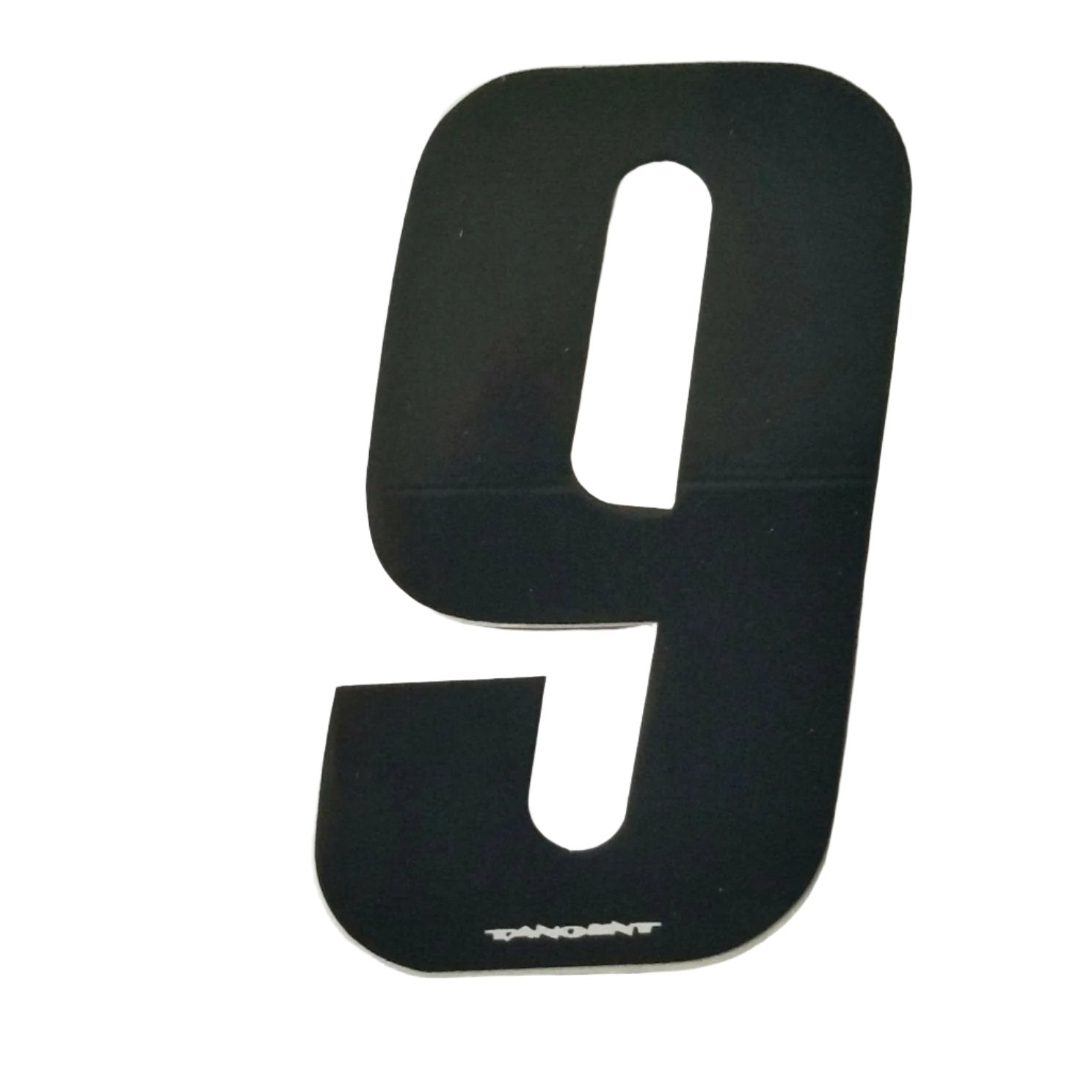 Tangent BMX Numberplate Number - 3" # - Black