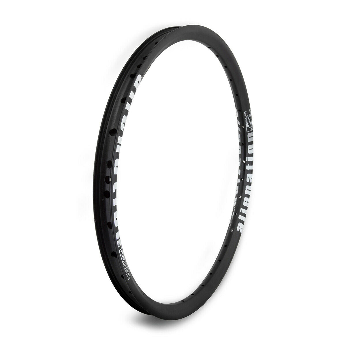 20" (406mm) Alienation Mischief G69 TSC Front Double Wall BMX Rim - 36h - Black