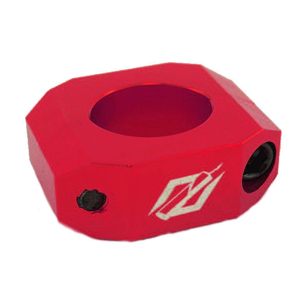 TNT Bicycles Double-Bolt BMX Seat Post Clamp - 25.4mm - 1" - Red