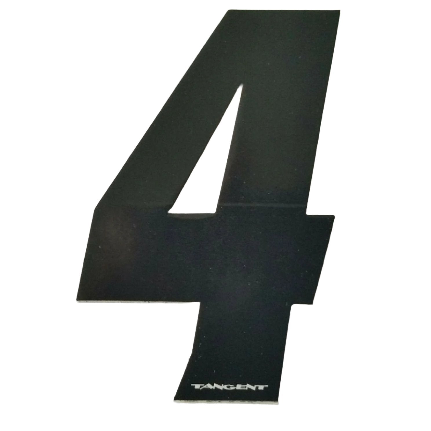Tangent BMX Numberplate Number - 3" # - Black