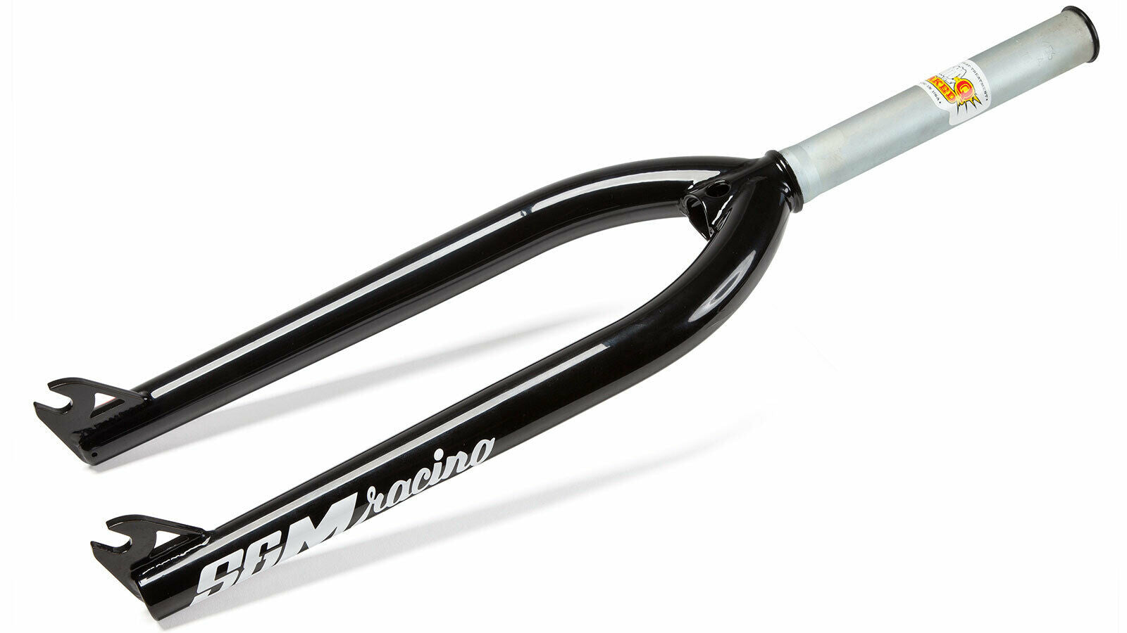 S&M Tapered Race XLT 24" Threadless Chromoly BMX Fork - Black - Made in USA