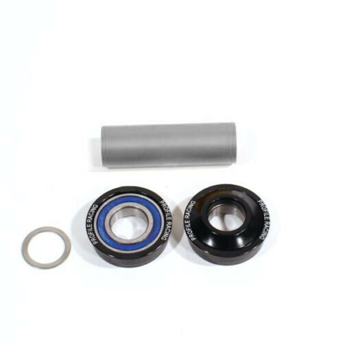 Profile 22mm BB30 BMX Bottom Bracket Set - Black - USA Made
