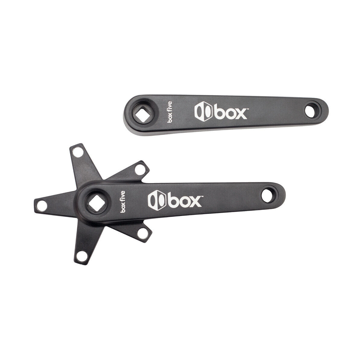 Box Five Square Taper BMX Crank Arms - 140mm - Black