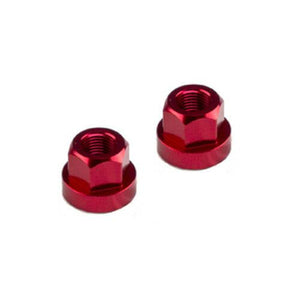 TNT Aluminum Axle Nuts - 3/8" x 26t - Set of 2 - Assorted Colors