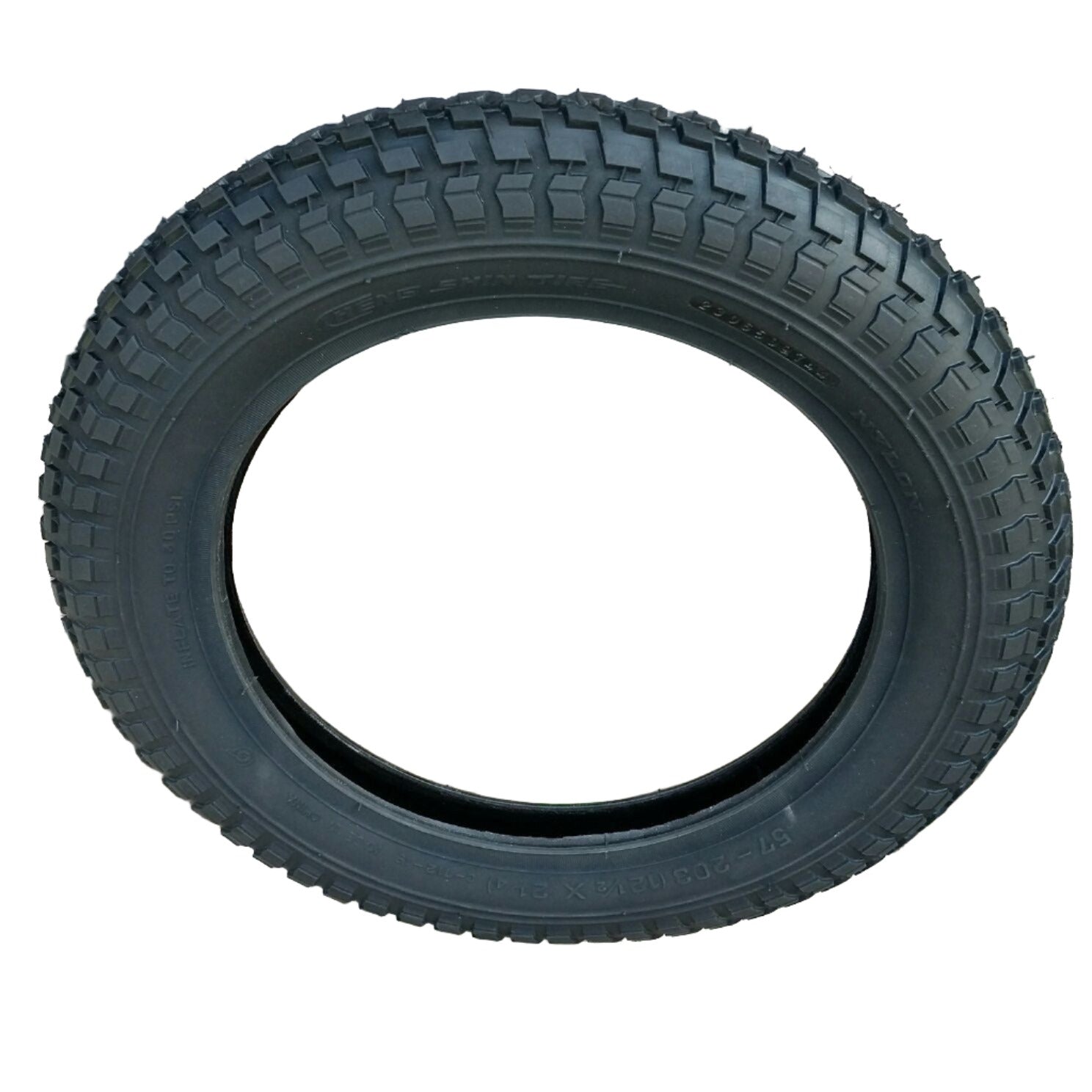 12-1/2 x 2-1/4 CST Snakebelly BMX / 12" Scooter tire - All Black