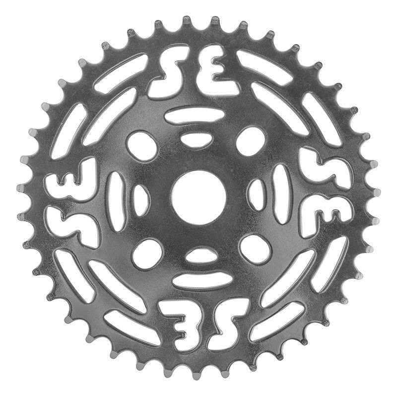 SE Racing 39T BMX Steel Sprocket / Chainwheel - Chrome