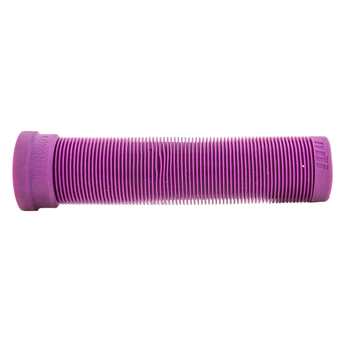 ODI Flangeless Longneck SS BMX Grips - Purple - USA Made