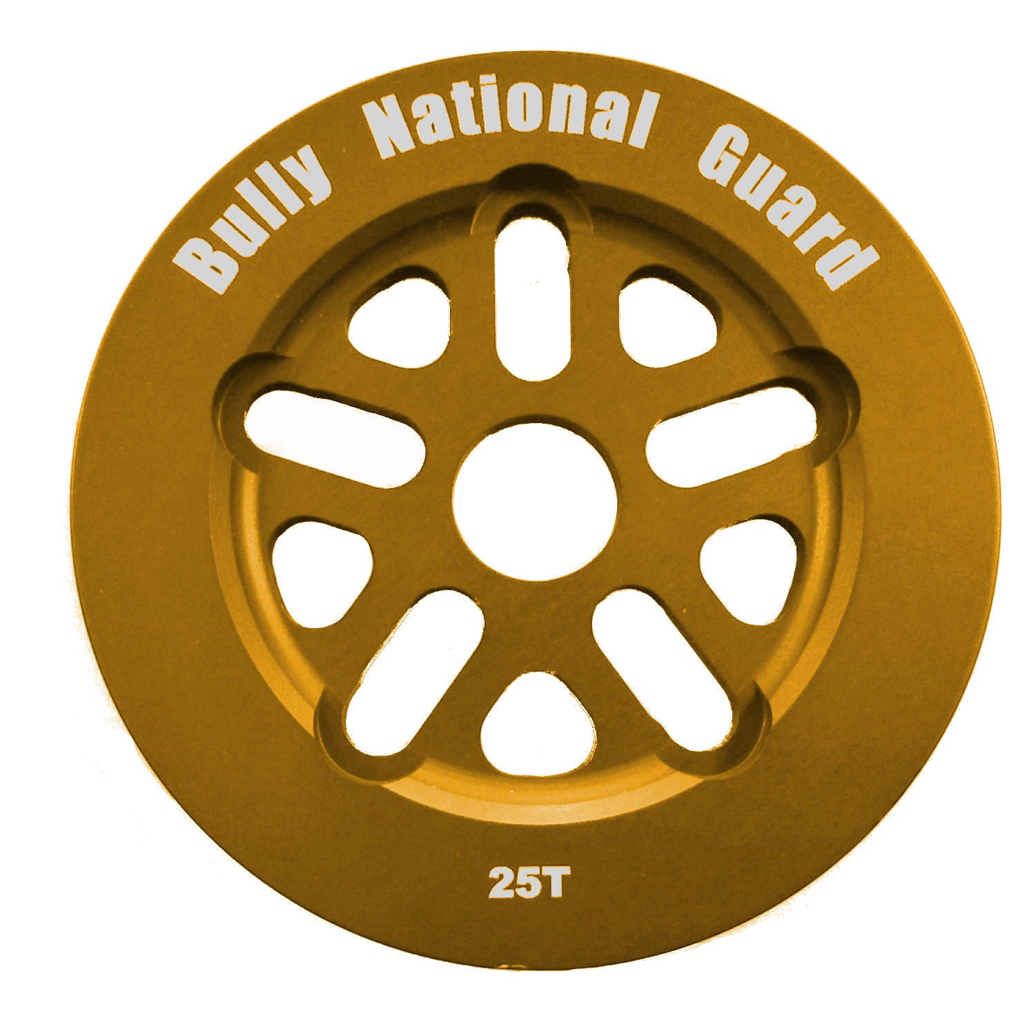 Bully National Guard 25t Sprocket Chainwheel - Gold - USA Made