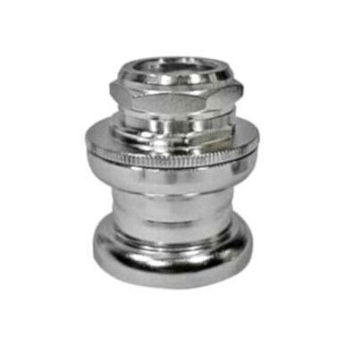 Tange MX-2 BMX 1" Threaded Headset w/ Stamped Top Nut - Chrome - Made in Japan