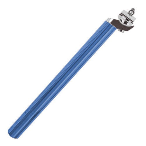 27.2mm BlackOps Fluted Aluminum Micro Adjust Seatpost - Blue