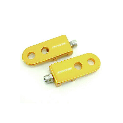 MCS BMX Chain Tensioners - 3/8" - Pair - Gold