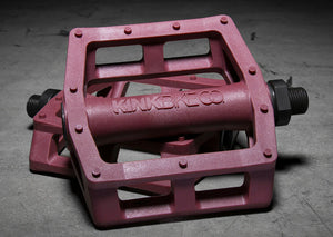 Kink BMX Senec Platform Pedals -  9/16" - Nightshade